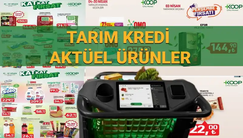 Tarım Kredi Marketleri'nde Nisan İndirimleri: Temizlik ve Kahvaltı Ürünlerinde Fırsatlar