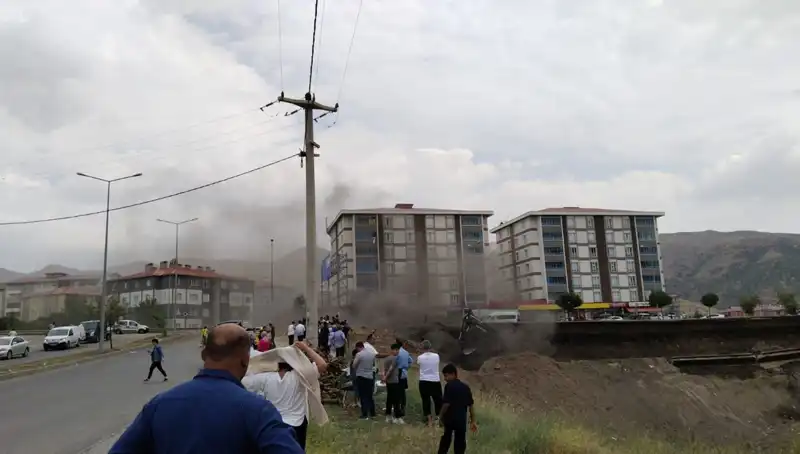Bitlis'te Doğalgaz Hattında Meydana Gelen Patlama: Endişe Verici Sonuçlar