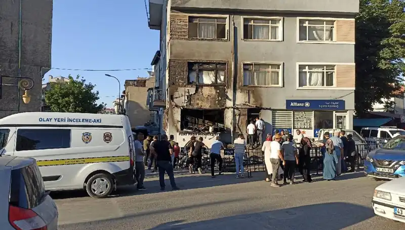 Tüp Bayisinde Meydana Gelen Patlama: Alevler İçinde Korkunç Olay