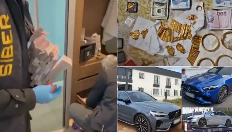 39 Şehirde Yapılan Dev Operasyonda Balya Balya Paralar Ele Geçirildi