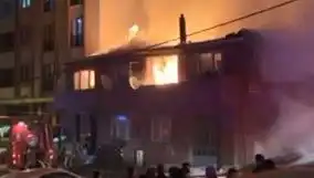 Gaziosmanpaşa'da İki Bina Yangını: Sakinler Büyükkorku Yaşadı