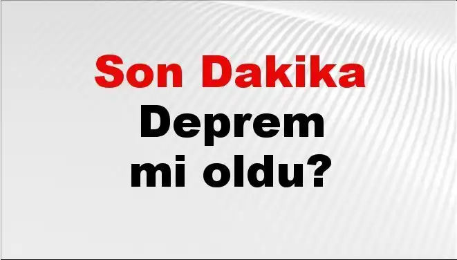 Muğla'da Son Dakika Deprem: Neler Yaşandı ve Etkileri Nelerdir?