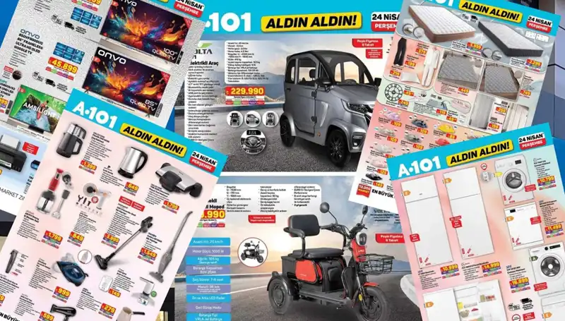 A101’in Yeni Kataloğu: Perde, Halı ve Elektronik Mutfak Ürünleriyle Alışveriş Keyfi