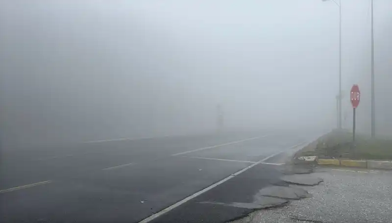 Bolu Dağı'ndaki Sis, Seyahat Güvenliğini Tehdit Ediyor!