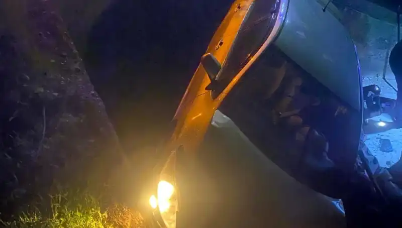 Adana'da Otomobil Şarampole Devrildi: İki Yaralı, Olayın Perde Arkası