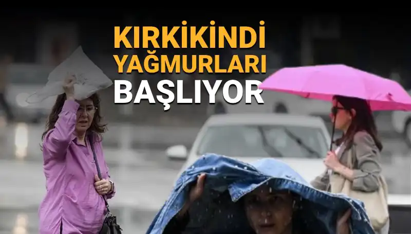 Kırkikindi Yağmurları Geldi Çattı: Haftasonu Hava Tahmini!