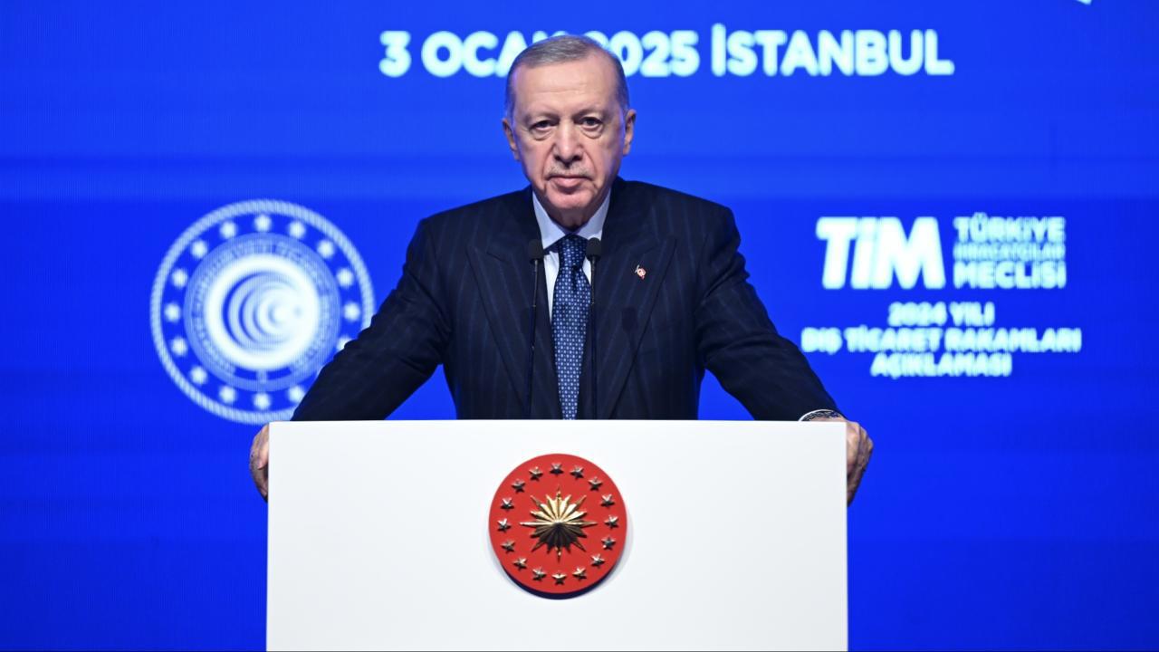 Cumhurbaşkanı Erdoğan: Türkiye'nin 2024 Yılı İhracat Rakamı
