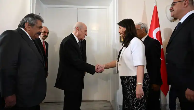 MHP Lideri Bahçeli, DEM Parti Heyetiyle Önemli Zirve Gerçekleştirdi