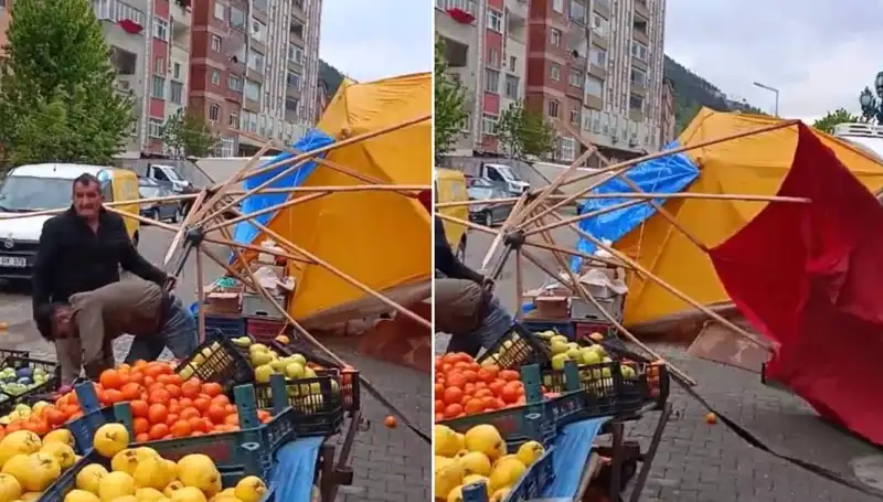 Artvin'de Şiddetli Fırtına Hayatı Olumsuz Etkiledi