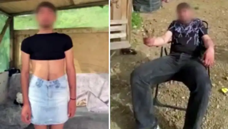Hırsızları Yakalayan Adam, Kadın Kıyafeti Giydirip Viral Video Çekti!