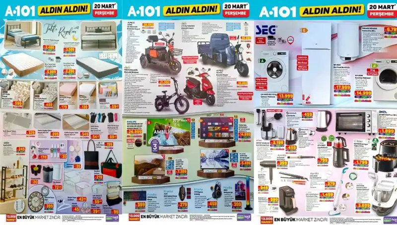 A101 20 Mart Aktüel Kataloğu: Yeni Ürünler Sizi Bekliyor!